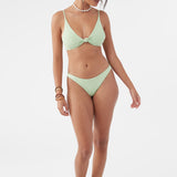 Saltwater Solids Pismo Tall Tri Bralette Top