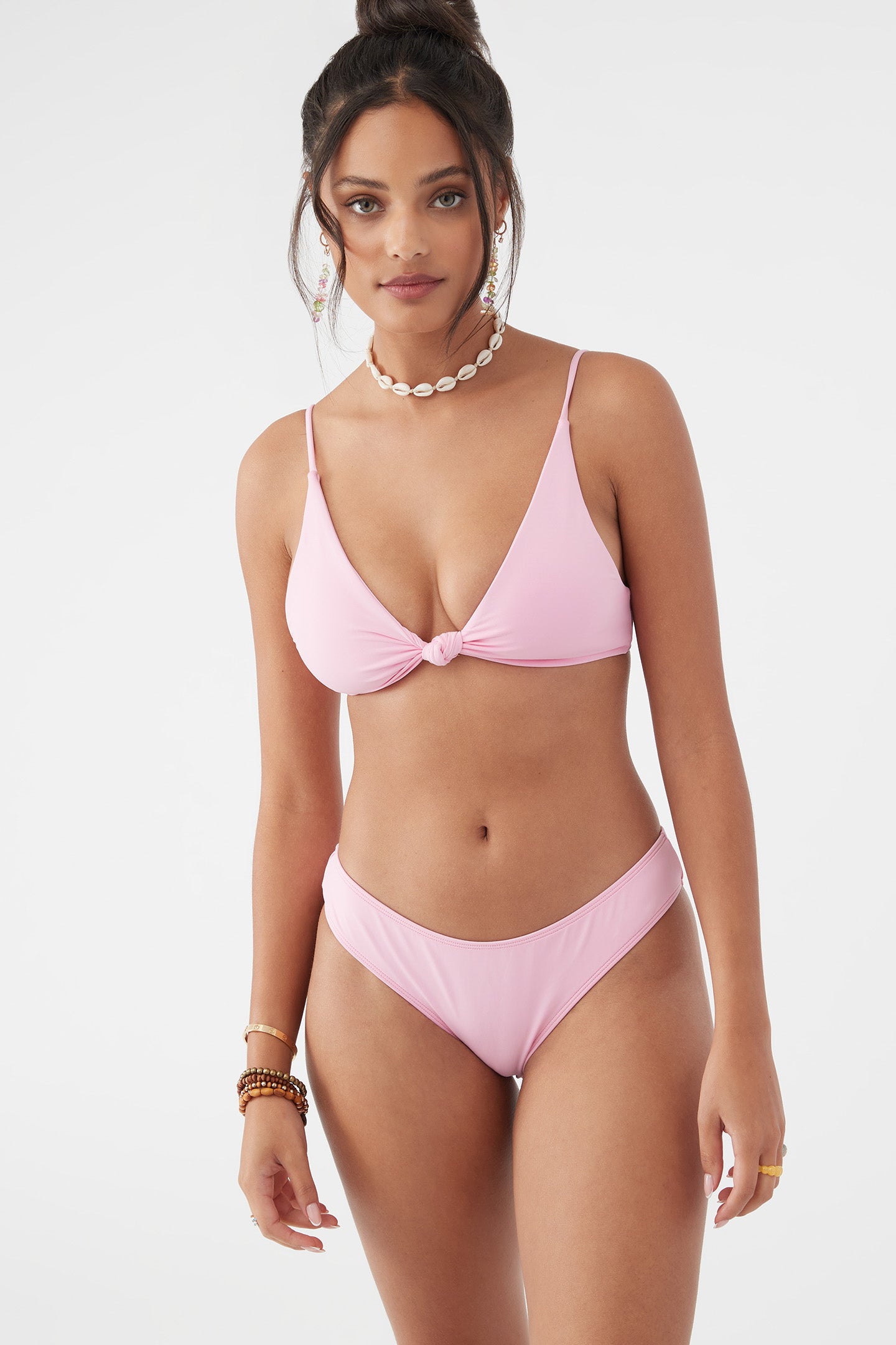 SALTWATER SOLIDS PISMO TALL TRI BRALETTE TOP