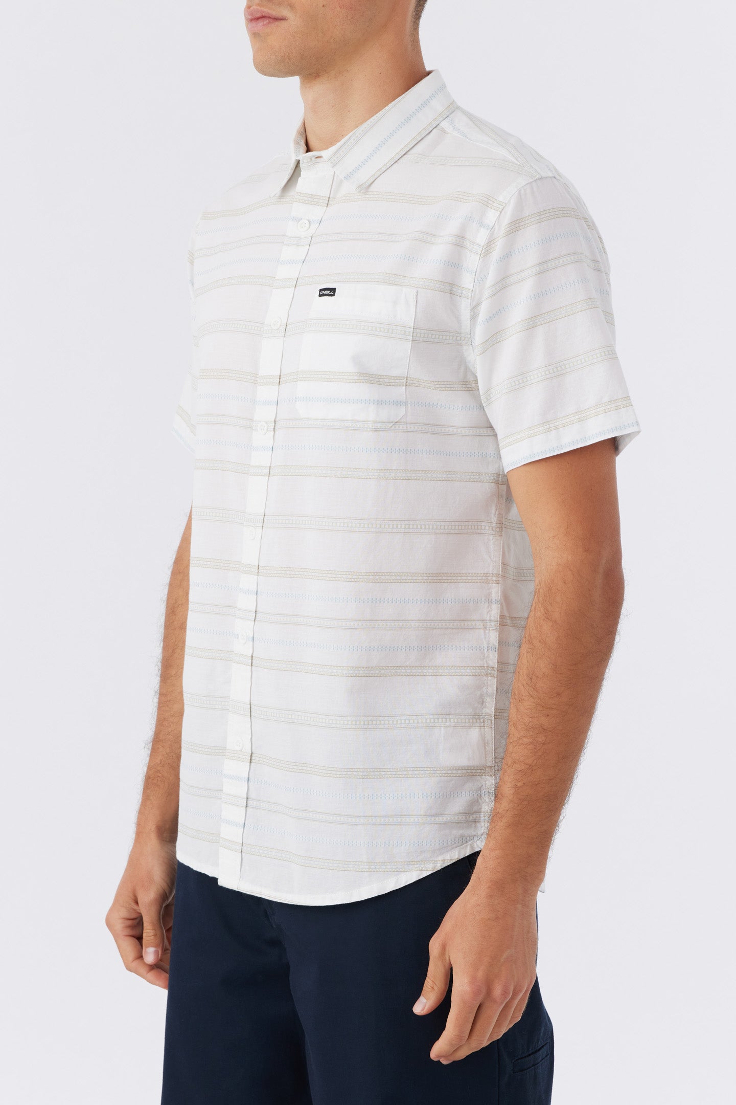 SEAFARING STRIPE STANDARD FIT SHIRT