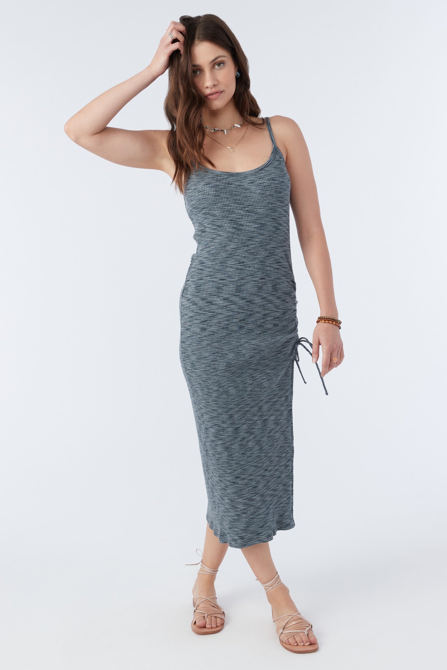 SEASHORE MIDI DRESS