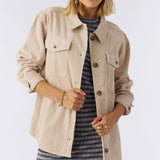 Tidal Corduroy Button-Up Jacket