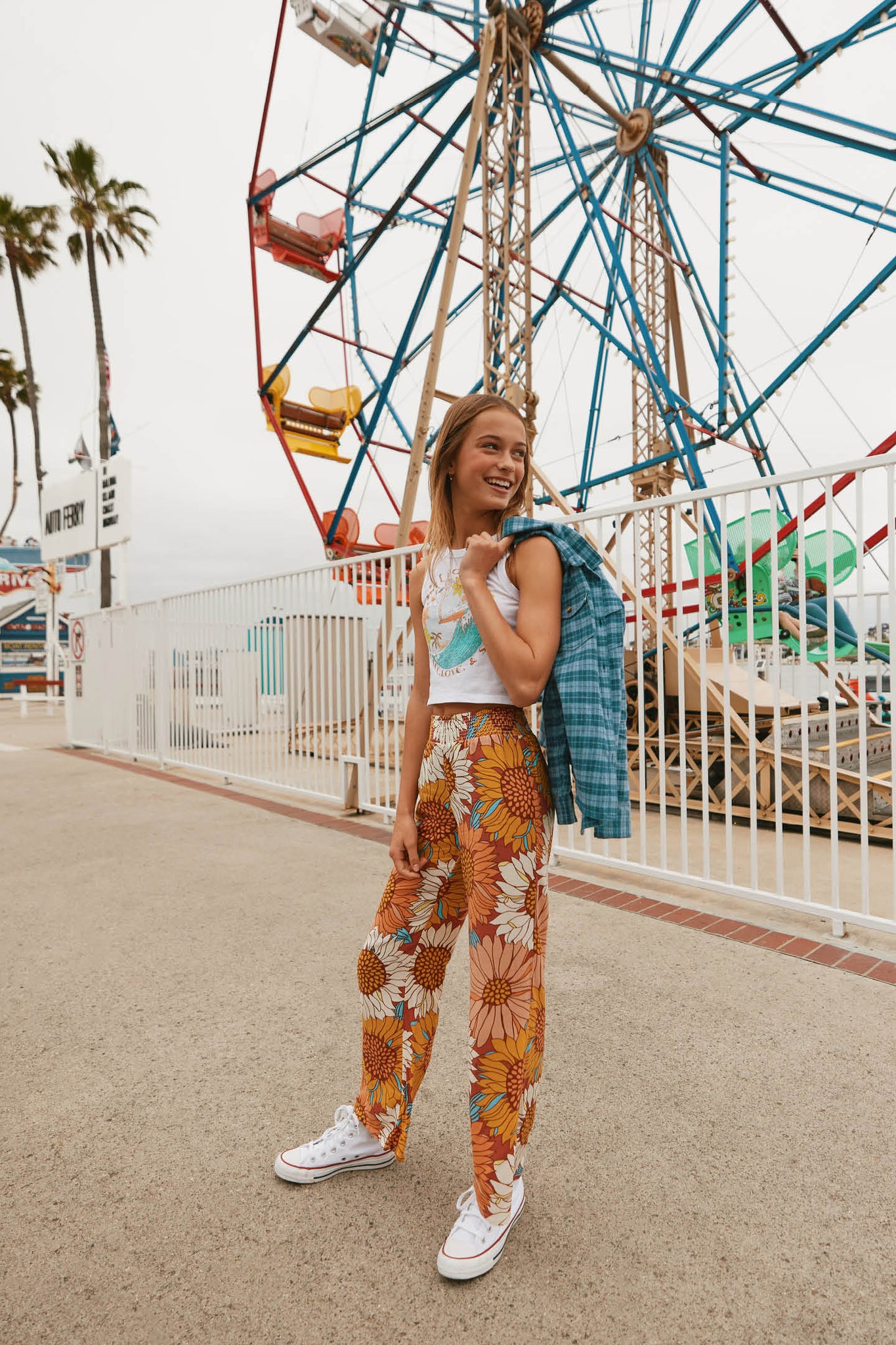 GIRL'S TOMMIE SUNFLOWER PANTS