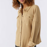 Tour Waffle Knit Oversized Fit Shacket