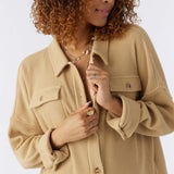 Tour Waffle Knit Oversized Fit Shacket