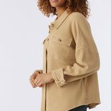 Tour Waffle Knit Oversized Fit Shacket