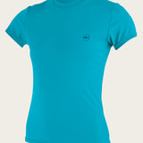 Women's Basic 30+ S/S Sun Shirt - Turquoise | O'Neill
