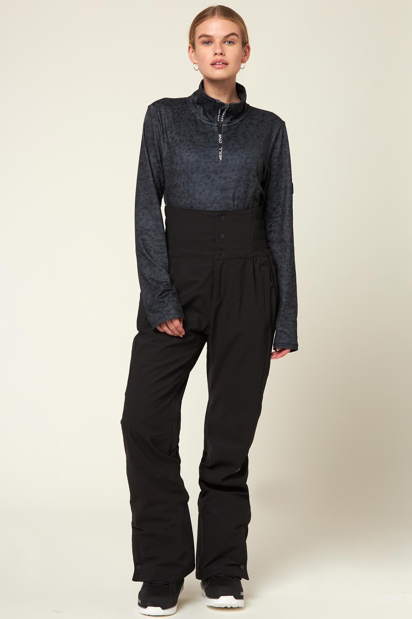 HIGH WAIST SNOW PANTS