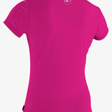 Girl's Premium Skins S/S Sun Shirt - Berry | O'Neill