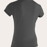 Women's Basic S/S Sun Shirt - Graphite | O'Neill
