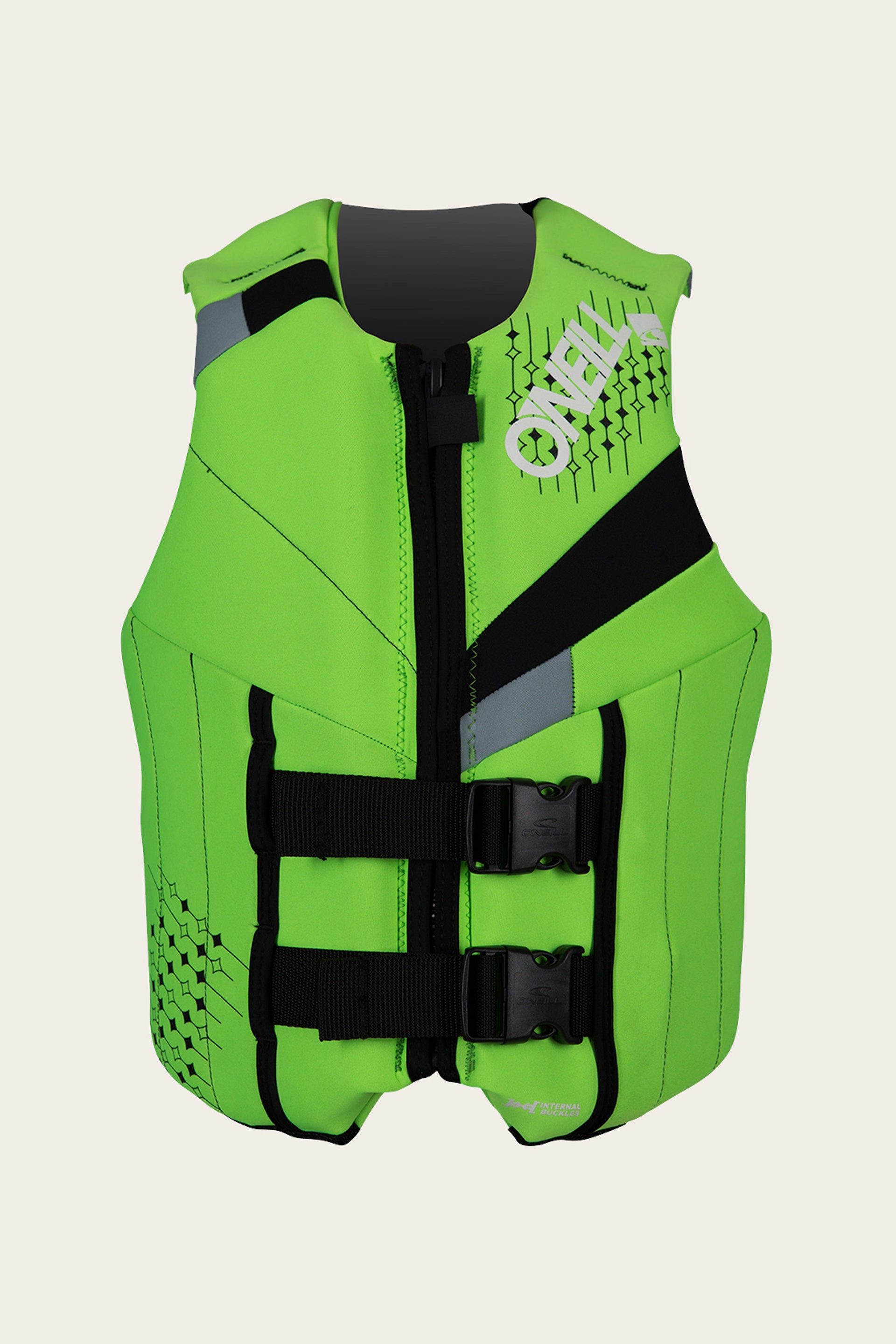 Teen Reactor Uscg Vest - Dayglo/Blk/Flint | O'Neill