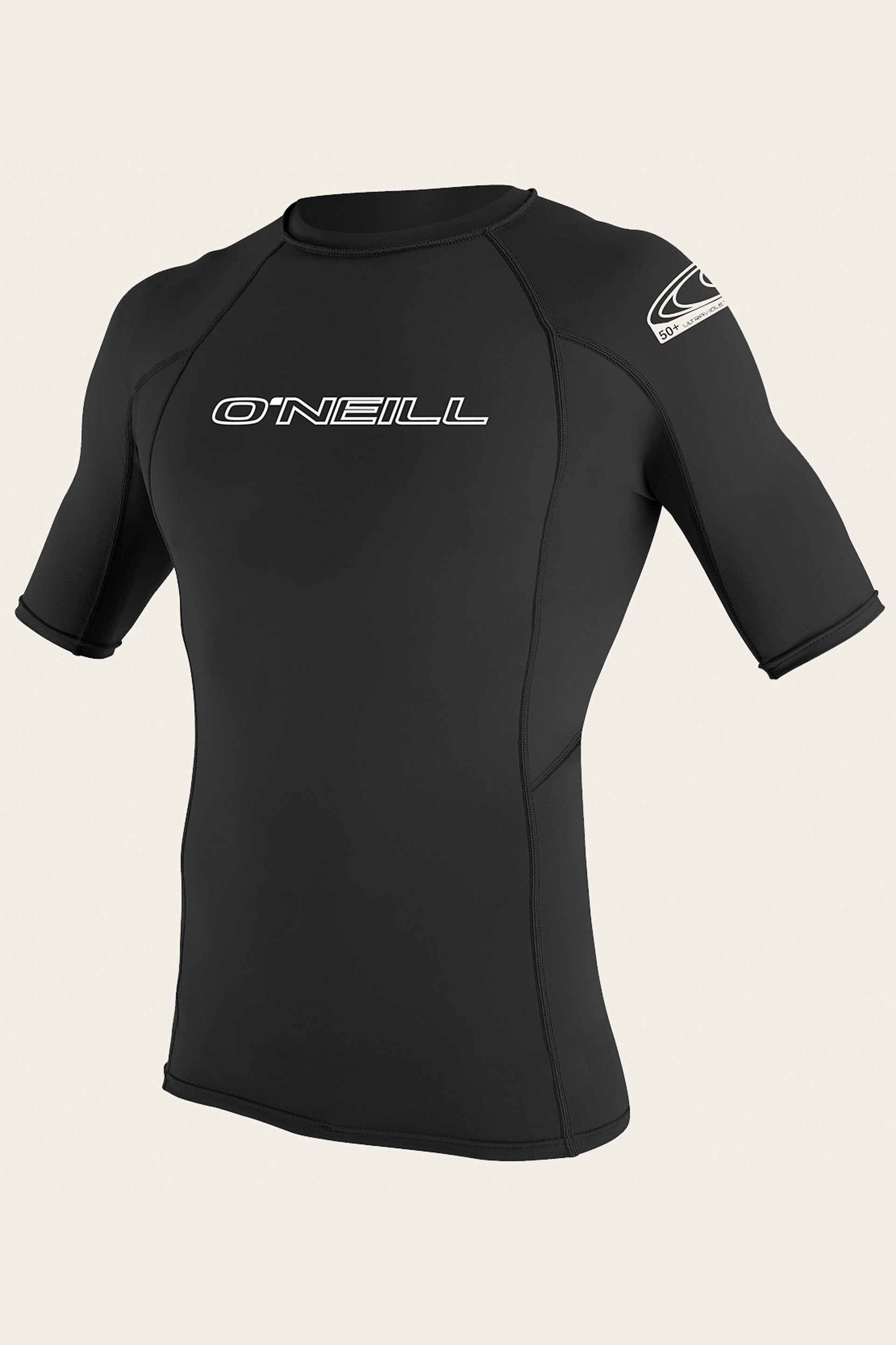 Basic Skins 50+ S/S Rash Guard - Black | O'Neill