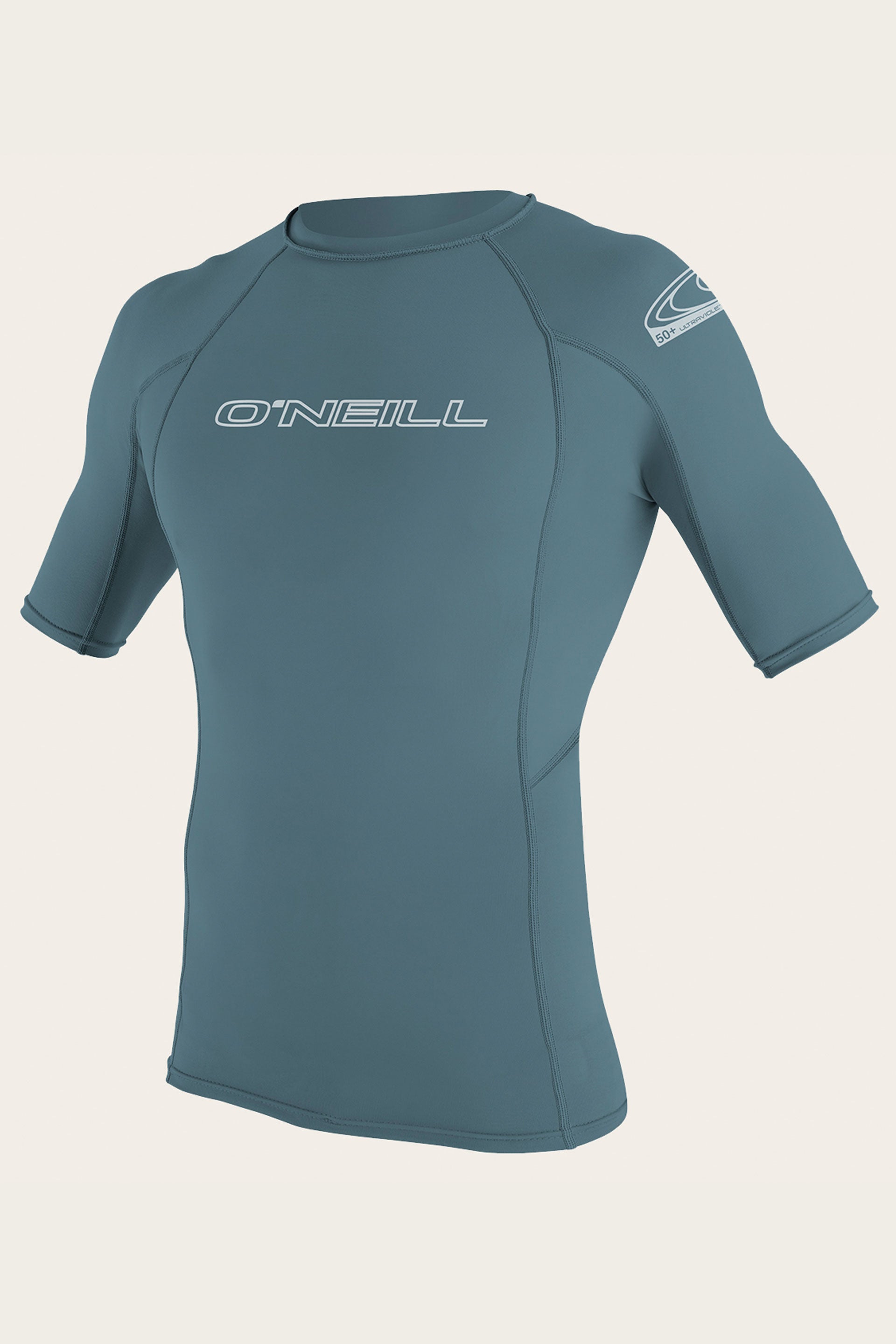 Basic Skins 50+ S/S Rash Guard - Dusty Blue | O'Neill