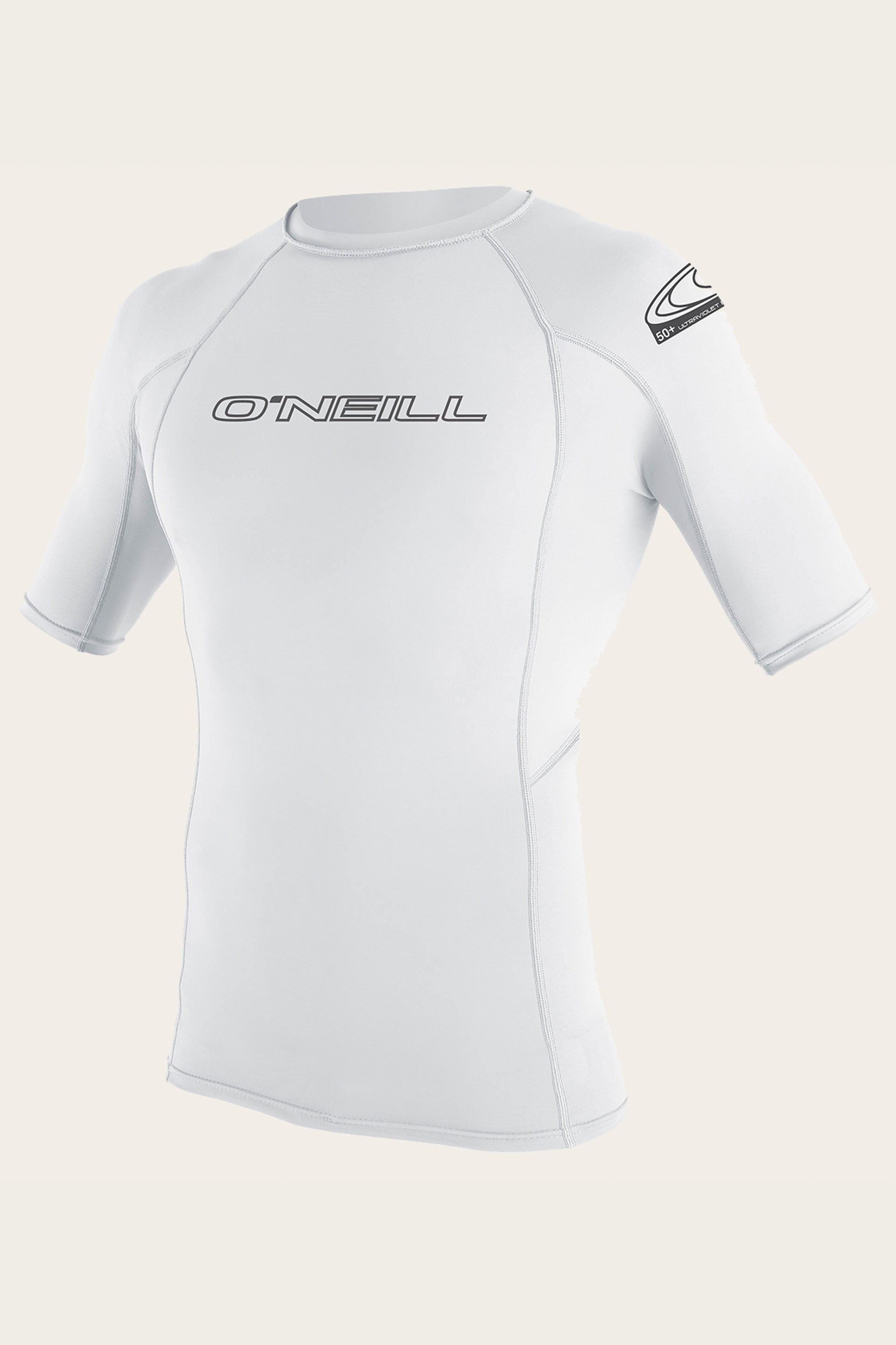 Basic Skins 50+ S/S Rash Guard - White | O'Neill