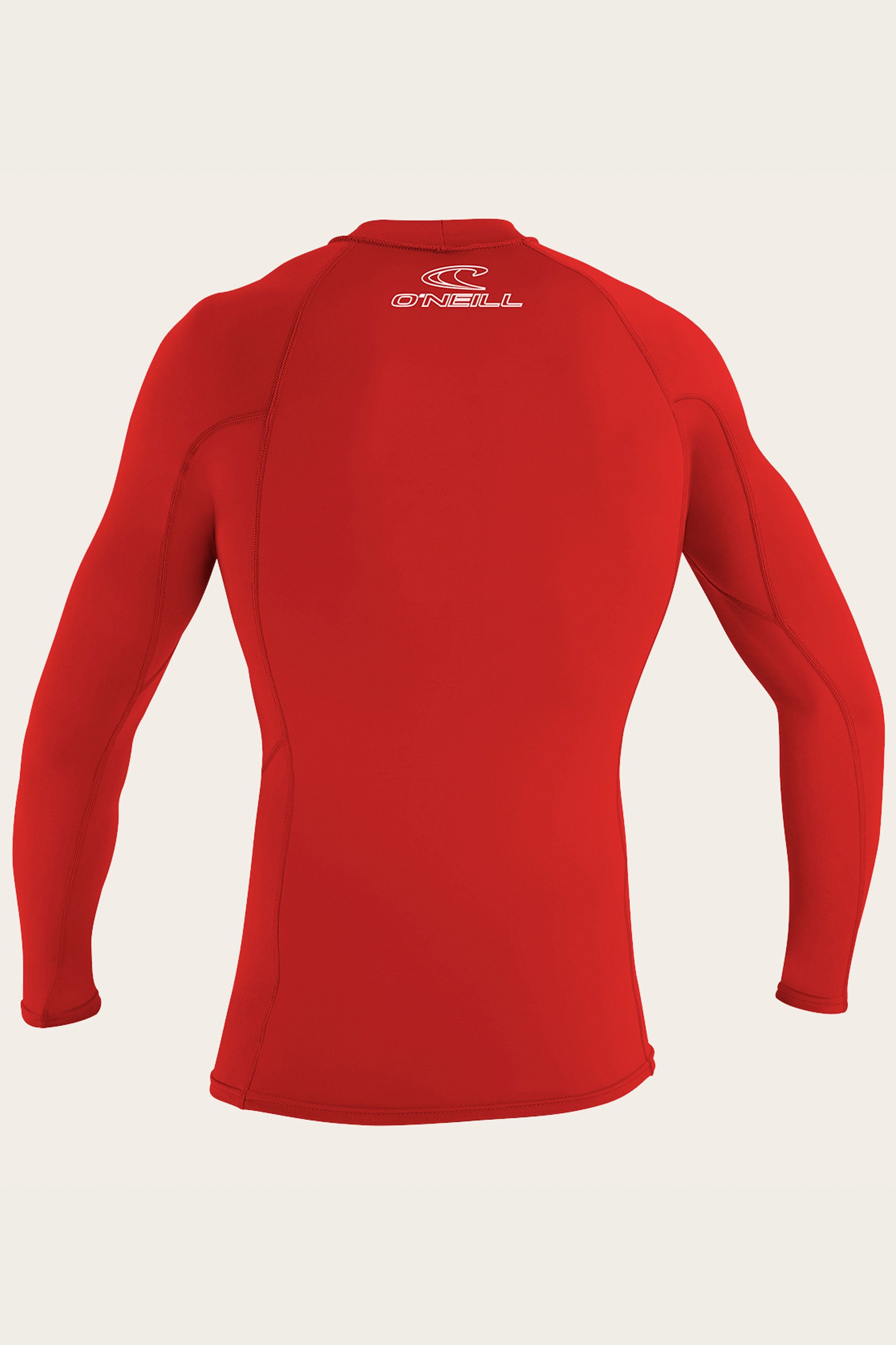 Basic Skins 50+ L/S Rash Guard - Red | O'Neill