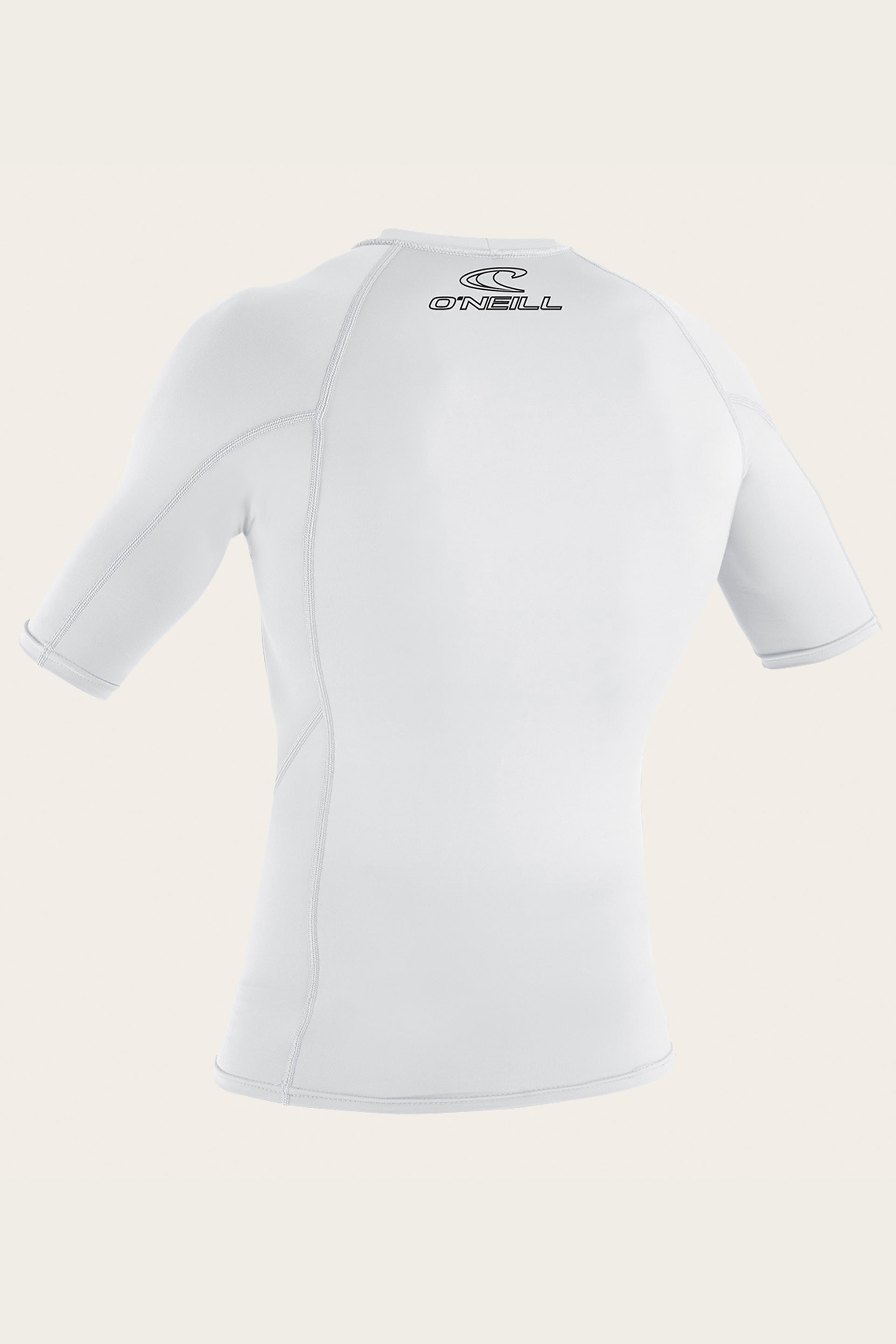 Youth Basic Skins 50+ S/S Rash Guard - White | O'Neill