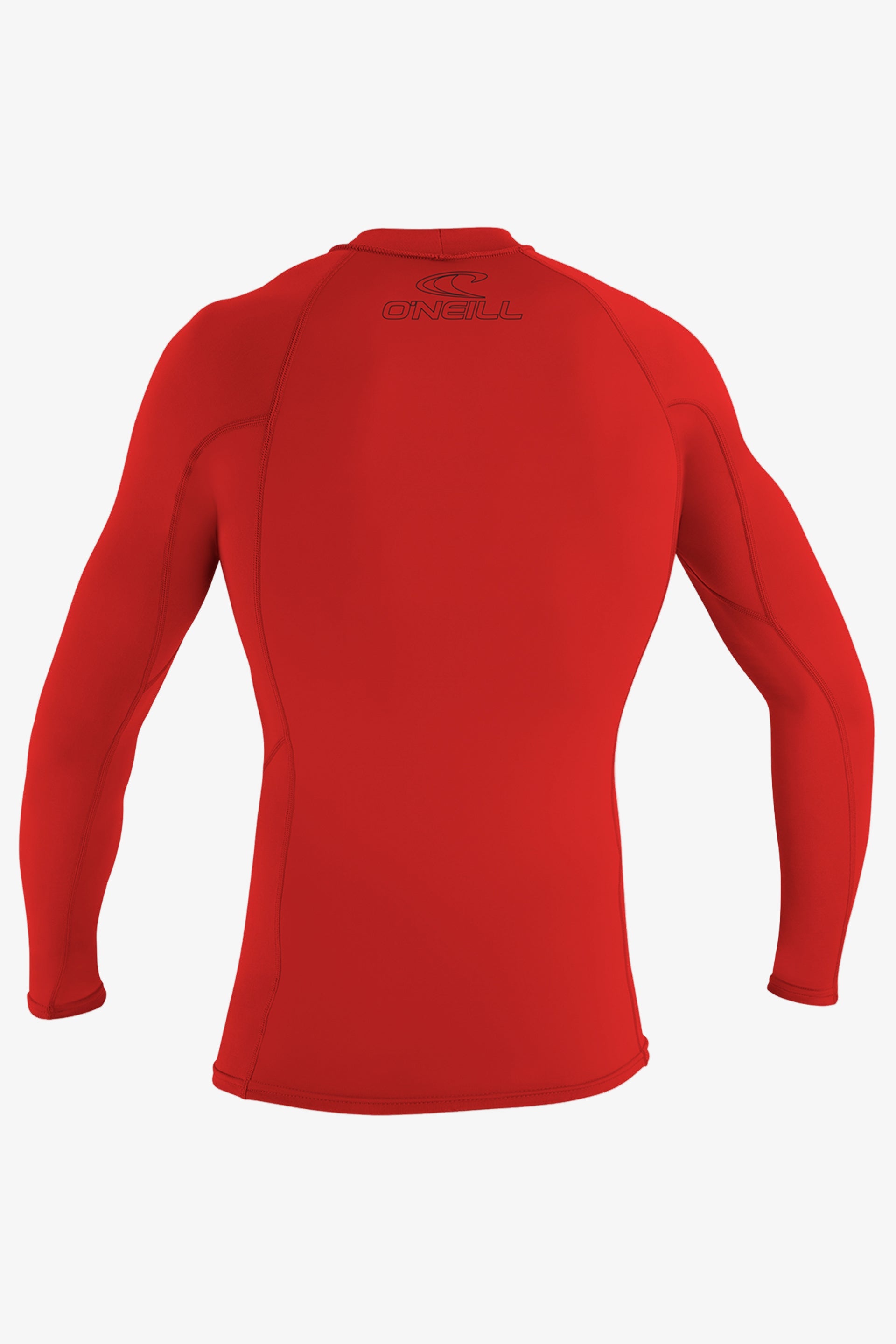 Youth Basic Skins 50+ L/S Rash Guard - Red | O&#39;Neill