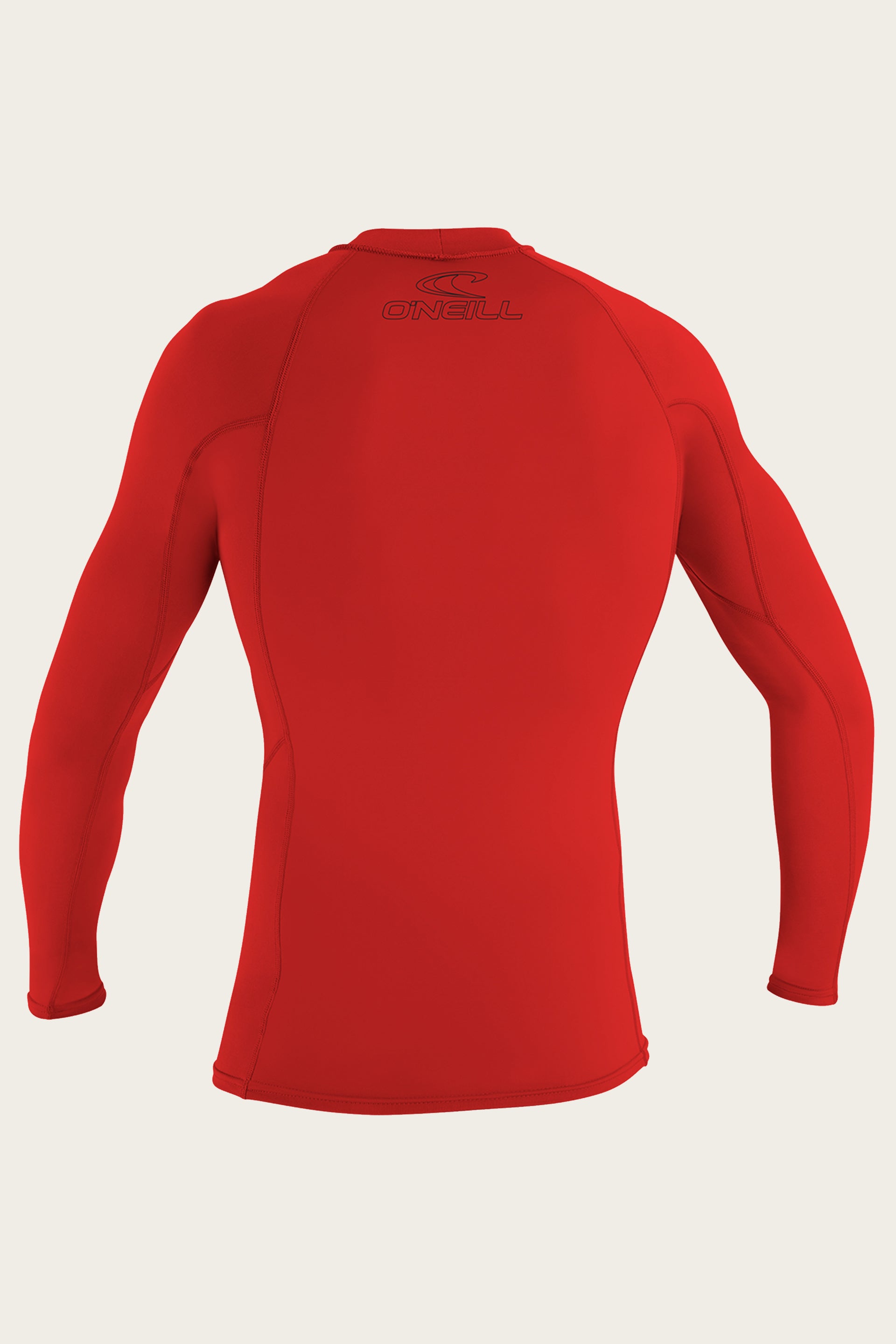 Youth Basic Skins 50+ L/S Rash Guard - Red | O'Neill