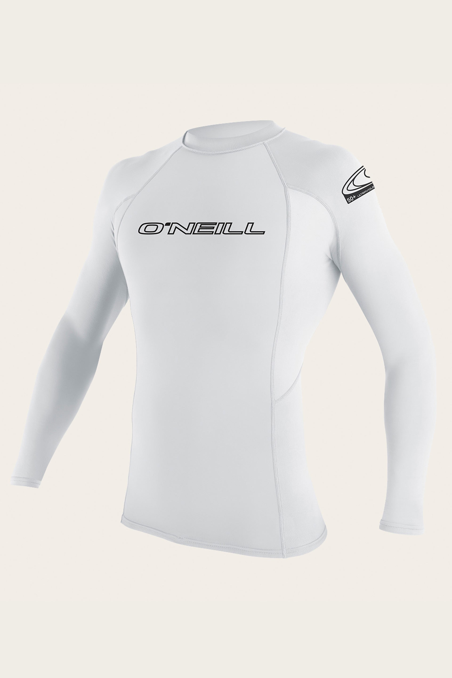 Youth Basic Skins 50+ L/S Rash Guard - White | O'Neill