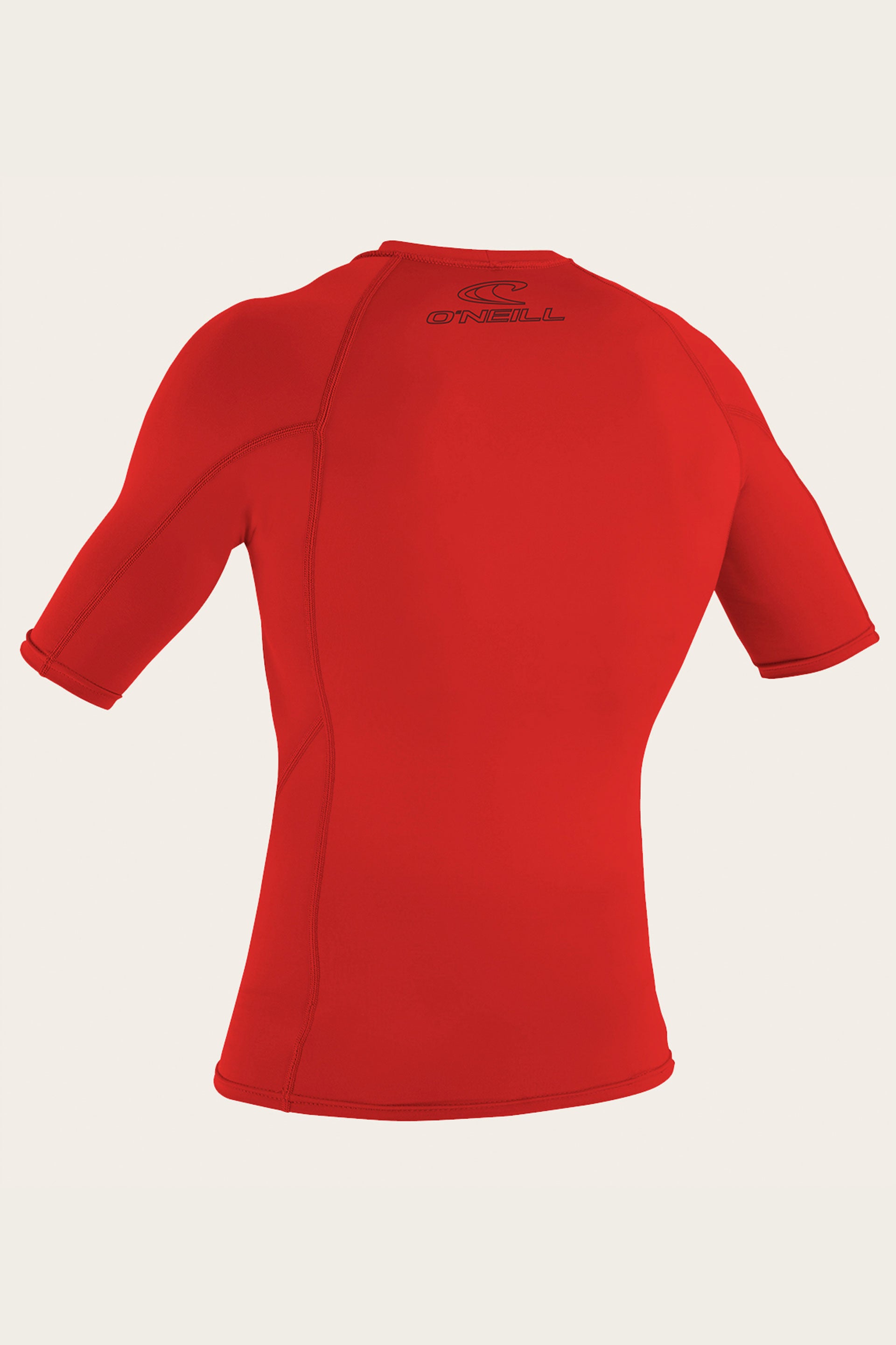 Basic Skins 50+ S/S Rash Guard - Red | O&#39;Neill