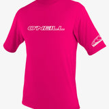 Youth Basic Skins 50+ S/S Sun Shirt - Watermelon | O'Neill