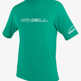 Youth Basic Skins 50+ S/S Sun Shirt - Seaglass | O'Neill