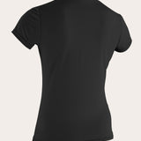 Women's Basic S/S Sun Shirt - Black | O'Neill