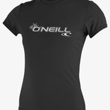 Women's Basic S/S Sun Shirt - Black | O'Neill