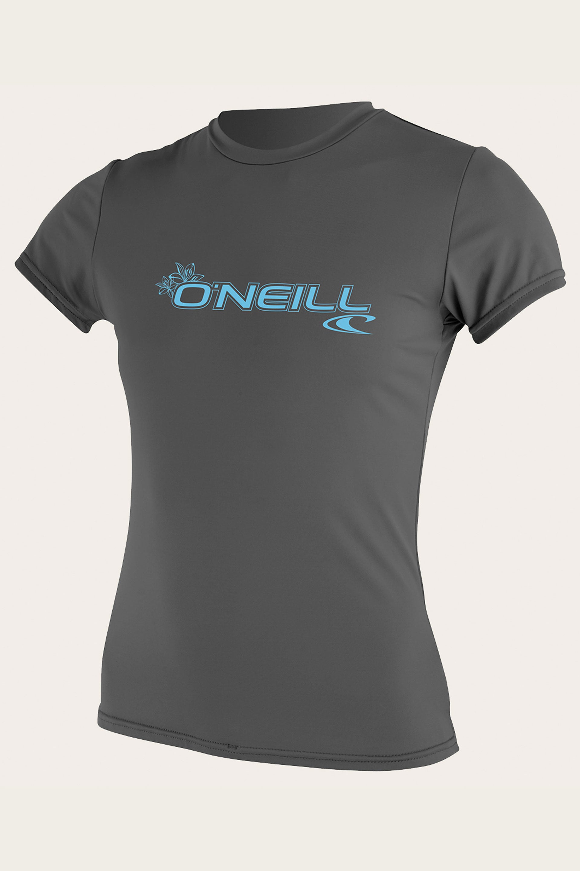 Women's Basic S/S Sun Shirt - Graphite | O'Neill