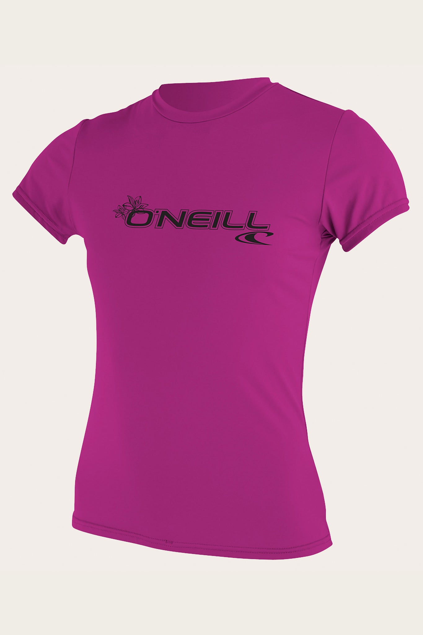 Women's Basic S/S Sun Shirt - Fox Pink | O'Neill