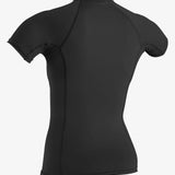Women's Basic 50+ S/S Rash Guard - Black | O'Neill