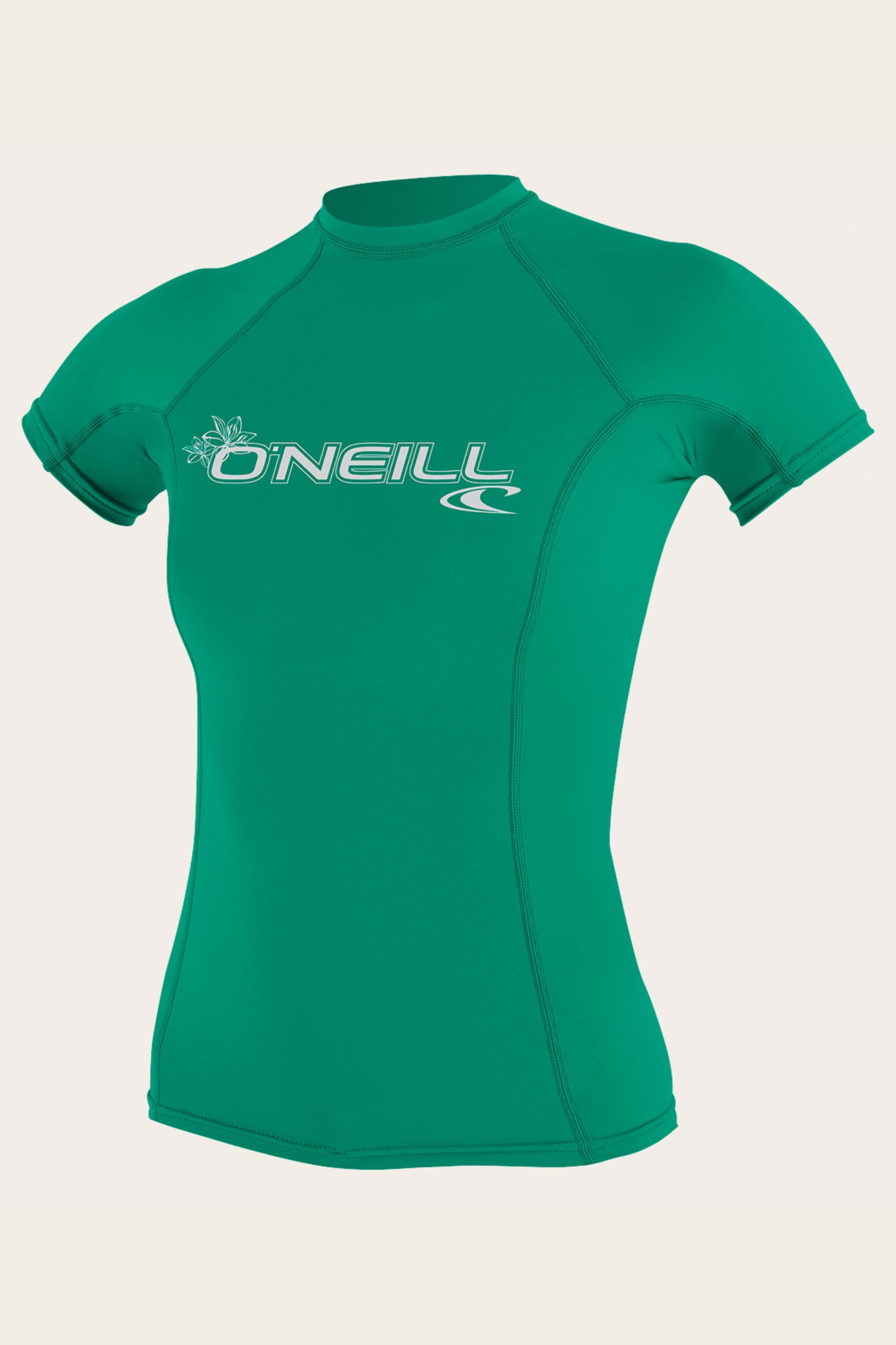 Women's Basic 50+ S/S Rash Guard - Seaglass | O'Neill