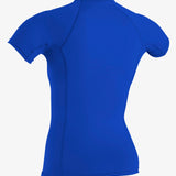 Women's Basic 50+ S/S Rash Guard - Tahiblu | O'Neill