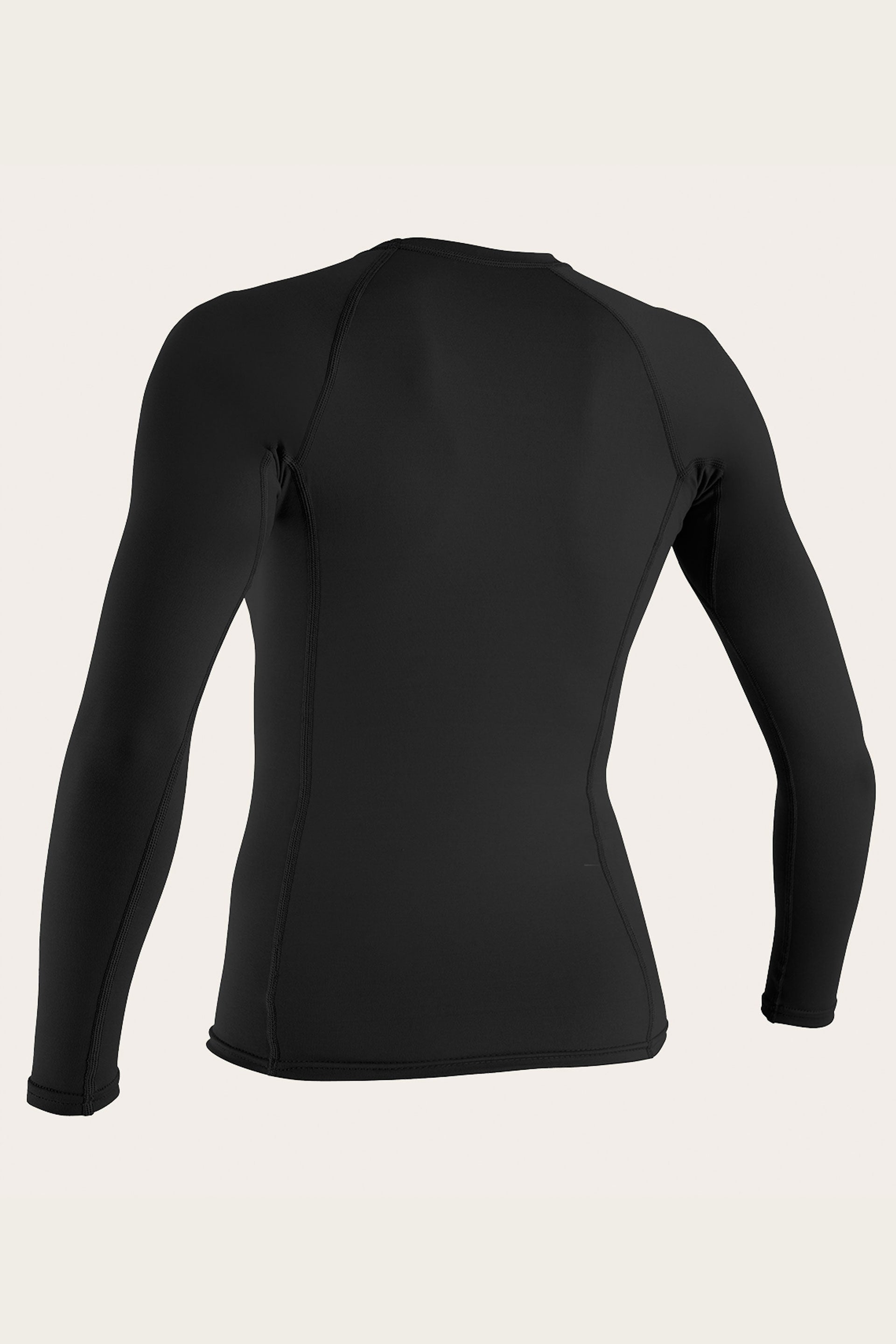 Women's Basic 50+ L/S Rash Guard - Black | O'Neill