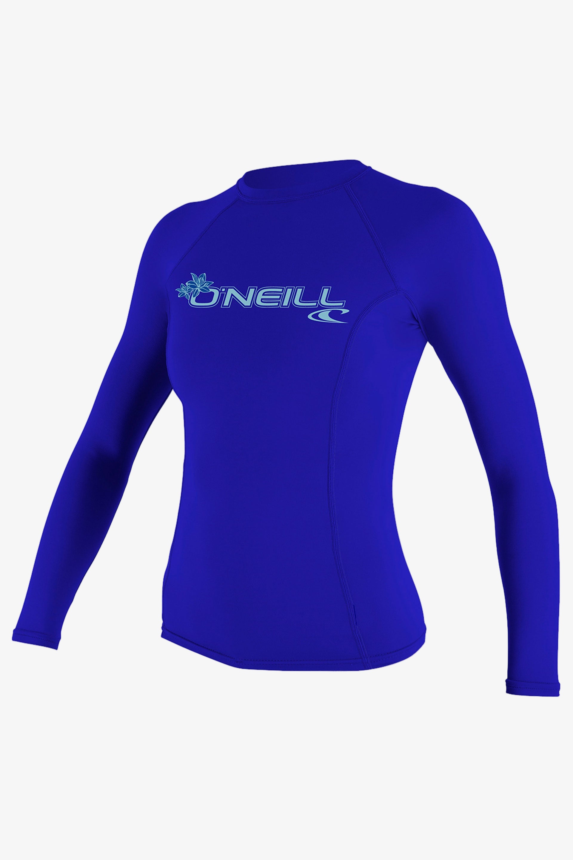 Women's Basic 50+ L/S Rash Guard - Tahiblu | O'Neill