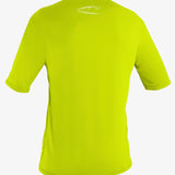 Toddler Basic Skins 50+ S/S Sun Shirt - Lime | O'Neill