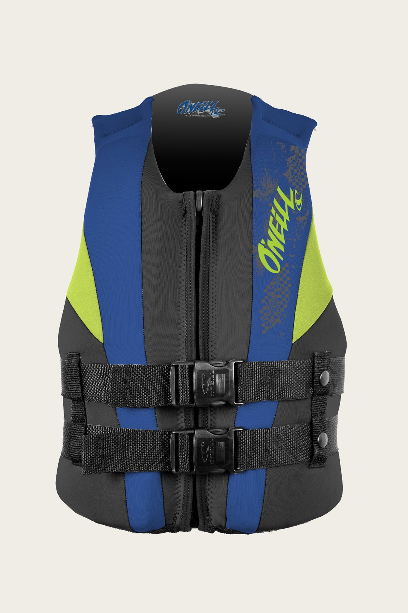 Youth Reactor Uscg Vest - Blk/Pac/Dayglo | O'Neill
