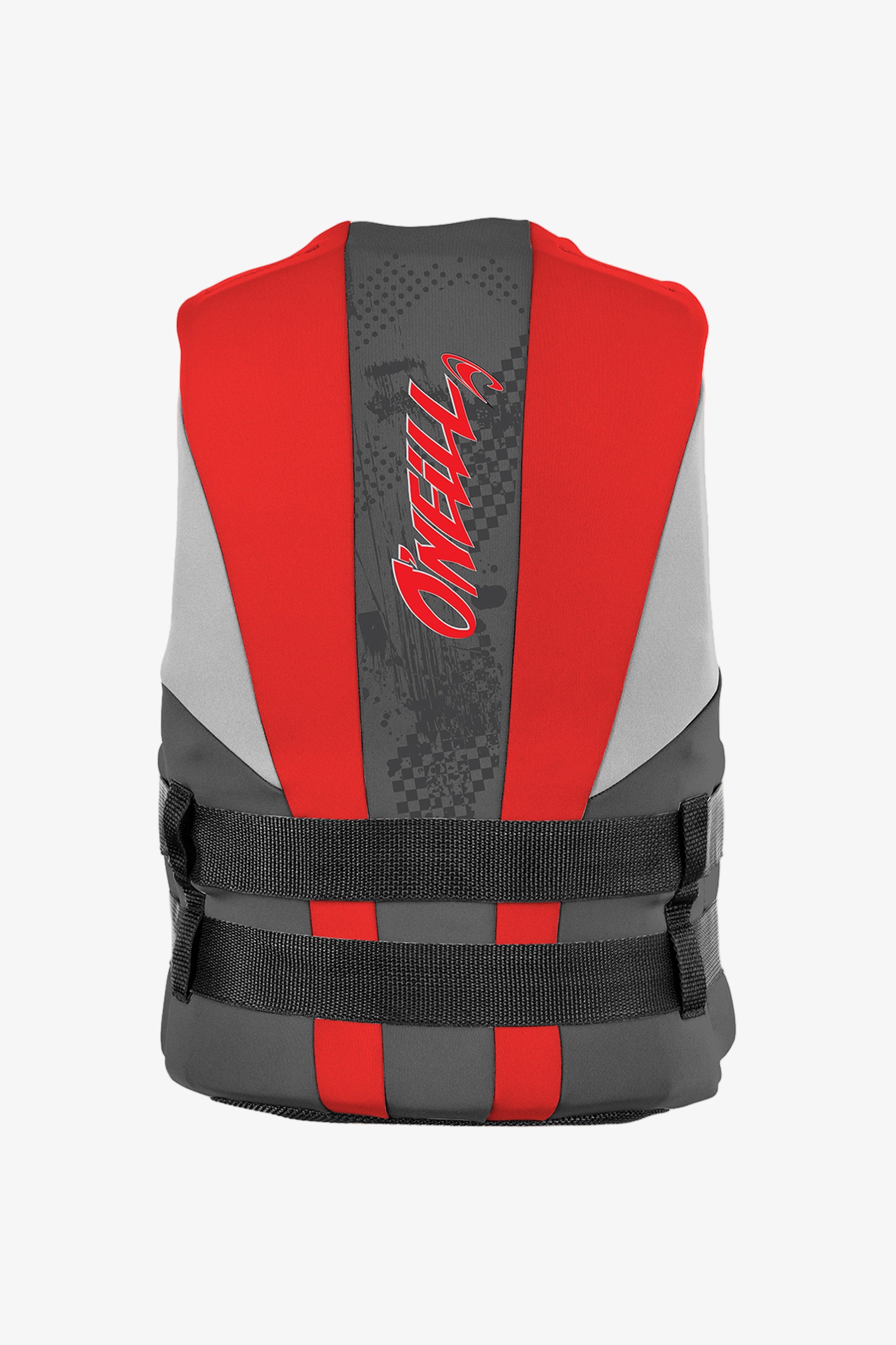 Youth Reactor Uscg Life Vest - Coal/red/flint | O'Neill