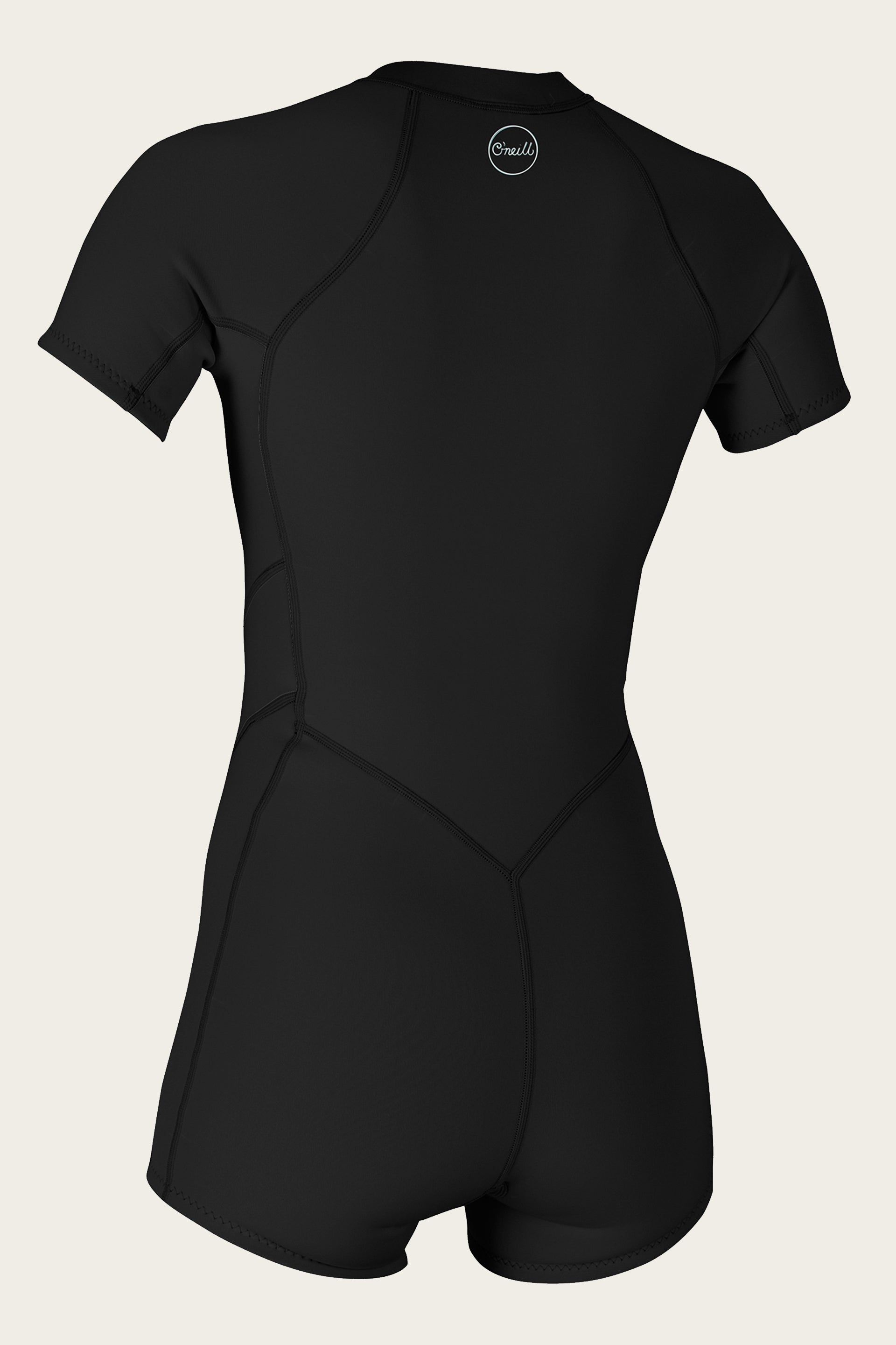 Women's Bahia 2/1Mm Front Zip S/S Spring Wetsuit - Black | O'Neill