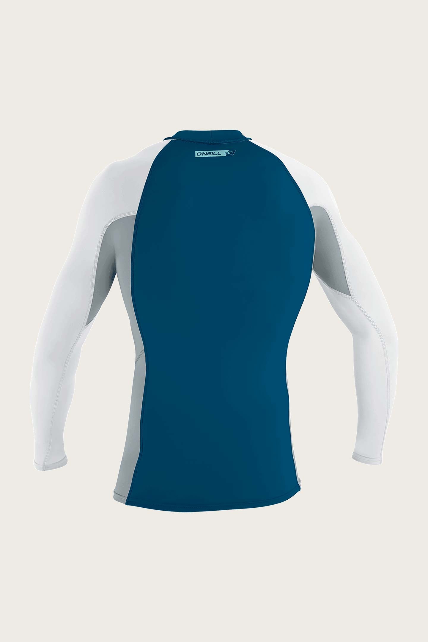 Premium Skins L/S Rash Guard - Ultrablu/Coolgry/Wht | O&#39;Neill