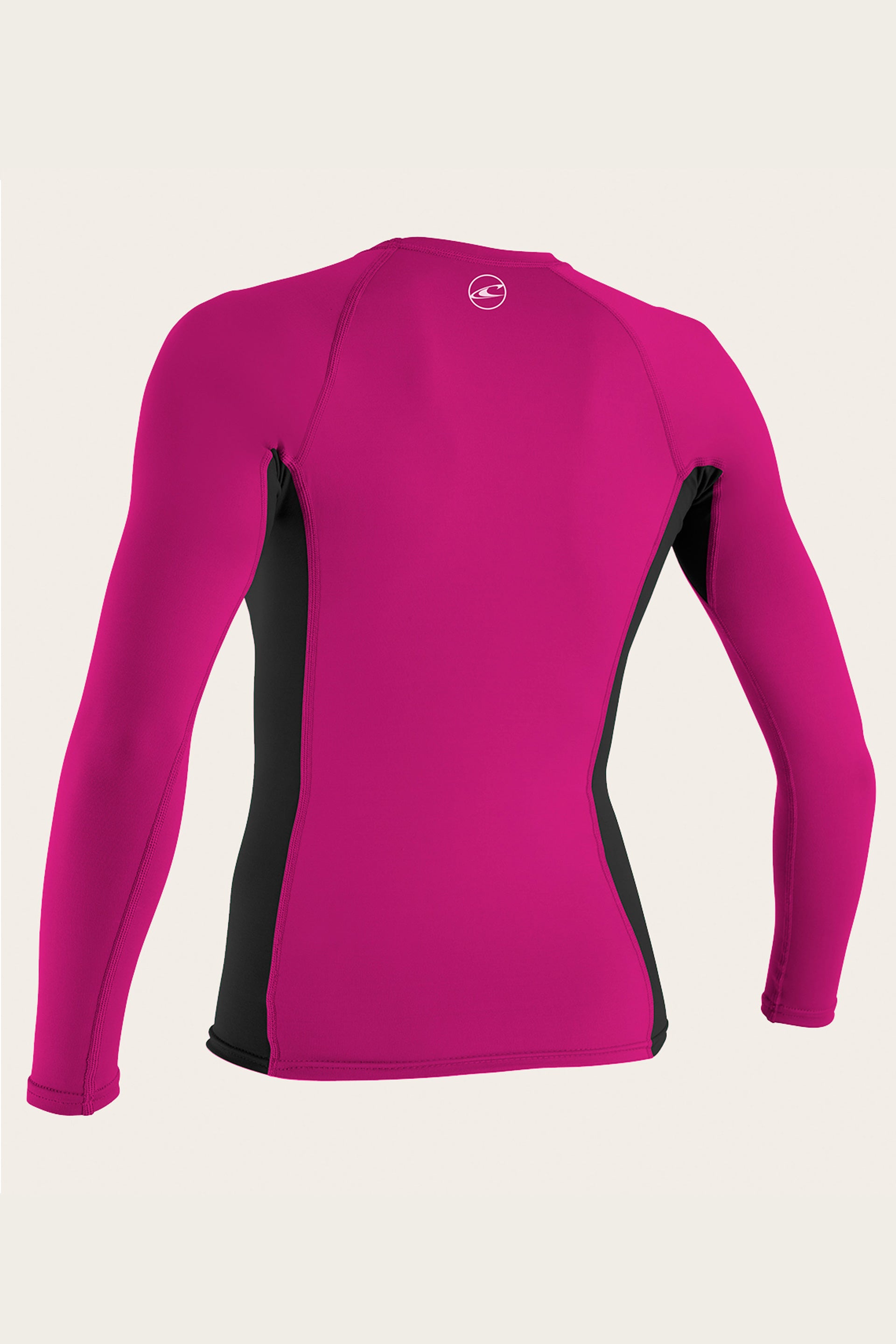 Girl's Premium Skins L/S Rash Guard - Berry/Blk/Berry | O'Neill