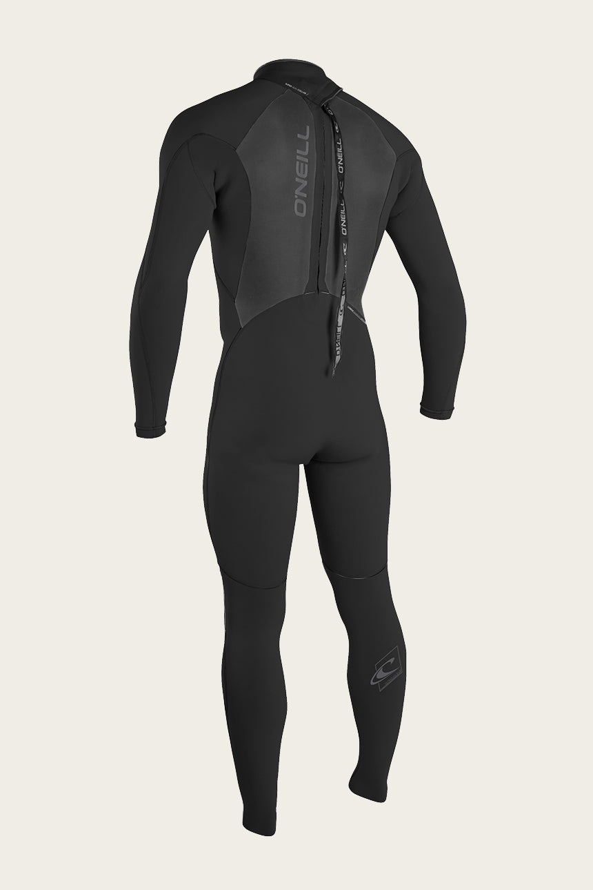 Epic 4/3Mm Back Zip Full Wetsuit - Blk/Blk | O'Neill