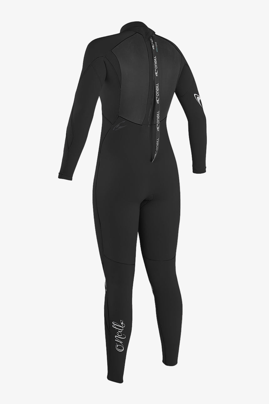 Women's Epic 3/2Mm Back Zip Full Wetsuit - Blk/Blk | O'Neill