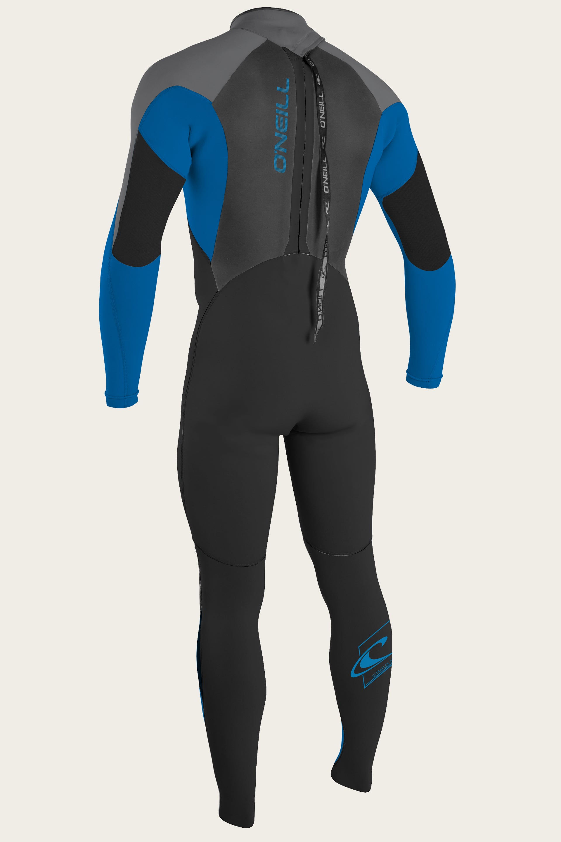 Youth Epic 3/2Mm Back Zip Full Wetsuit - Black/Ocean/Smoke | O'Neill