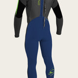 Youth Epic 4/3Mm Back Zip Full Wetsuit - Navy/Black/Dglo | O'Neill