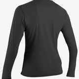 Women's Basic 50+ L/S Sun Shirt - Black | O'Neill