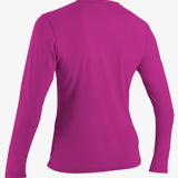 Women's Basic 50+ L/S Sun Shirt - Fox Pink | O'Neill