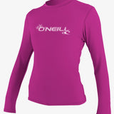 Women's Basic 50+ L/S Sun Shirt - Fox Pink | O'Neill