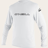 Youth Basic Skins 50+ L/S Sun Shirt - White | O'Neill