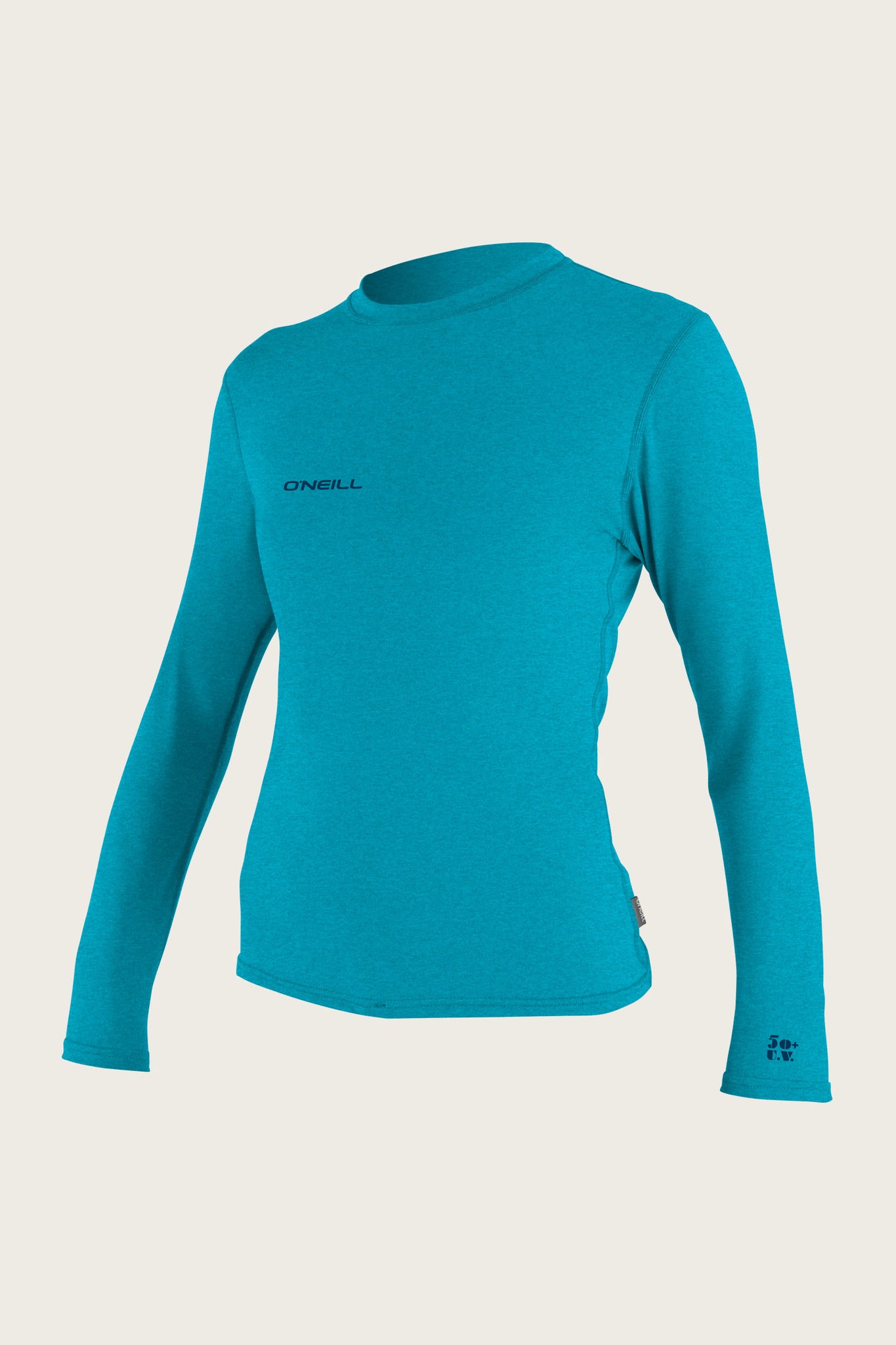 O'Neill Hybrid Women's L/S Sun Shirt, Turquoise / XS