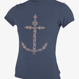 Girls Hybrid S/S Sun Shirt - Mist | O'Neill